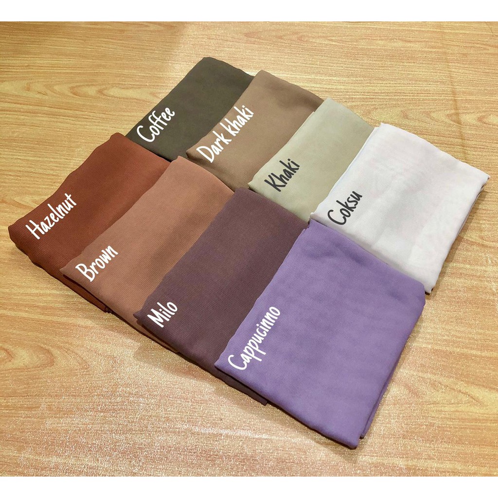 HIJAB BELLA SQUARE SEGI EMPAT MOTIF POLOS KATUN JILBAB 4 BKN UMAMA SYARI SAUDIA BERGO CORNSKIN CADAR