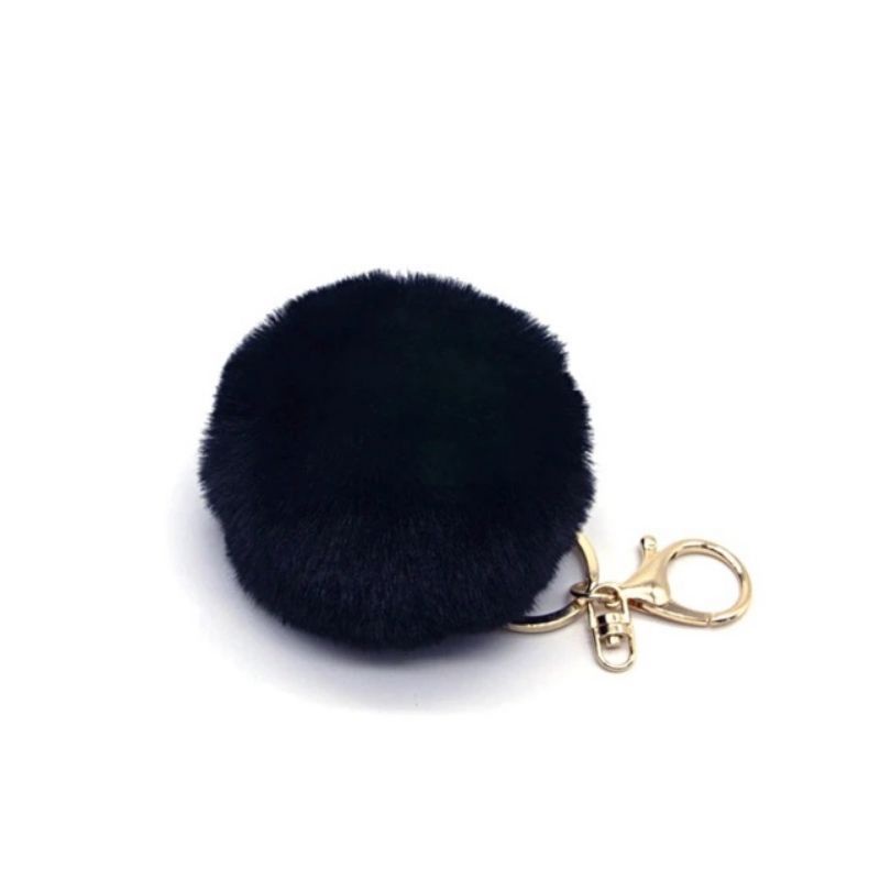 POMPOM Gantungan Tas Ransel PomPom | Gantungan kunci bulu Pompom Selempang Tote Totebag Slingbag Shoulder Wanita