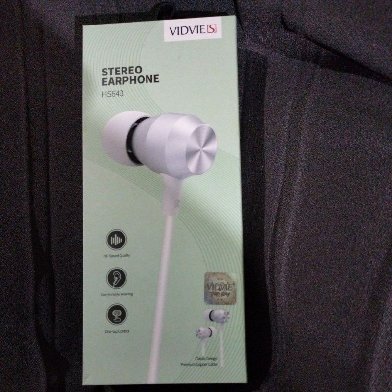 Headset/Earphone Vidvie HS643