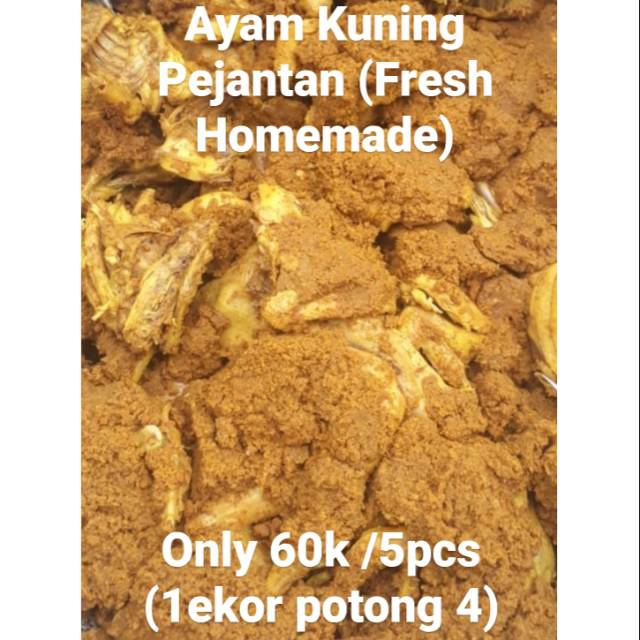 

Ayam Kuning Pejantan & Kampung (homemade)