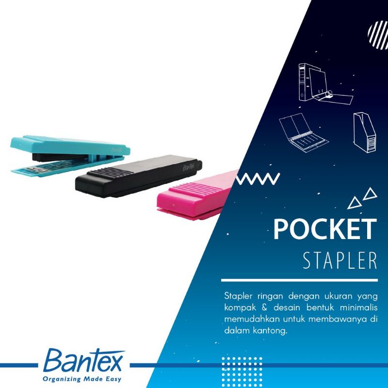 

POCKET STAPLER 9332 STAPLES SEDANG PENJEPRET KERTAS