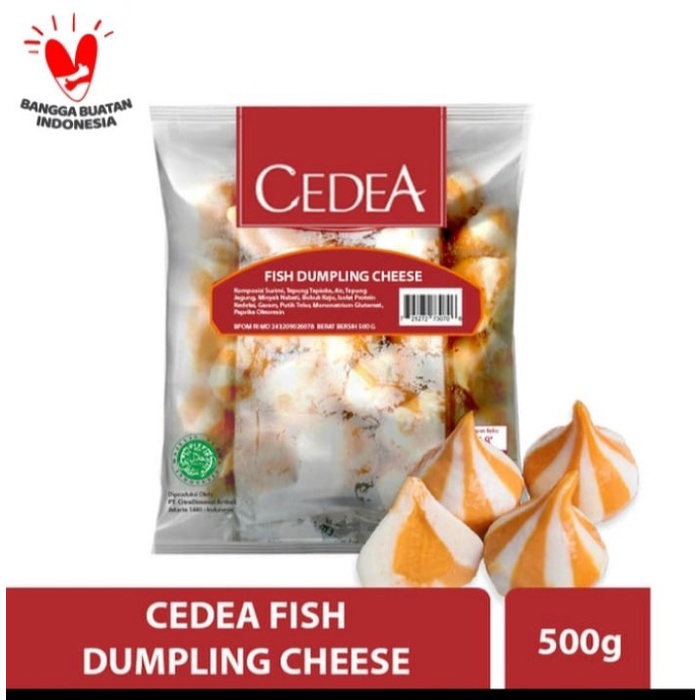 

Cedea Fish Dumpling Cheese 500 gr