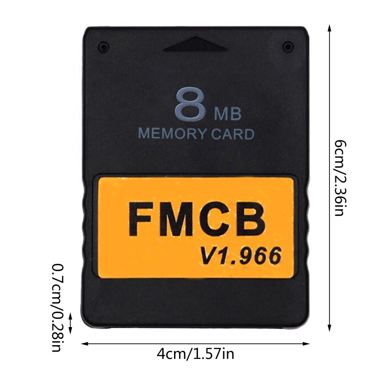 Gro Free McBoot v1 966kartu Program 8MB 16MB 32MB 64MB Memory Card Untuk Konsol PS2