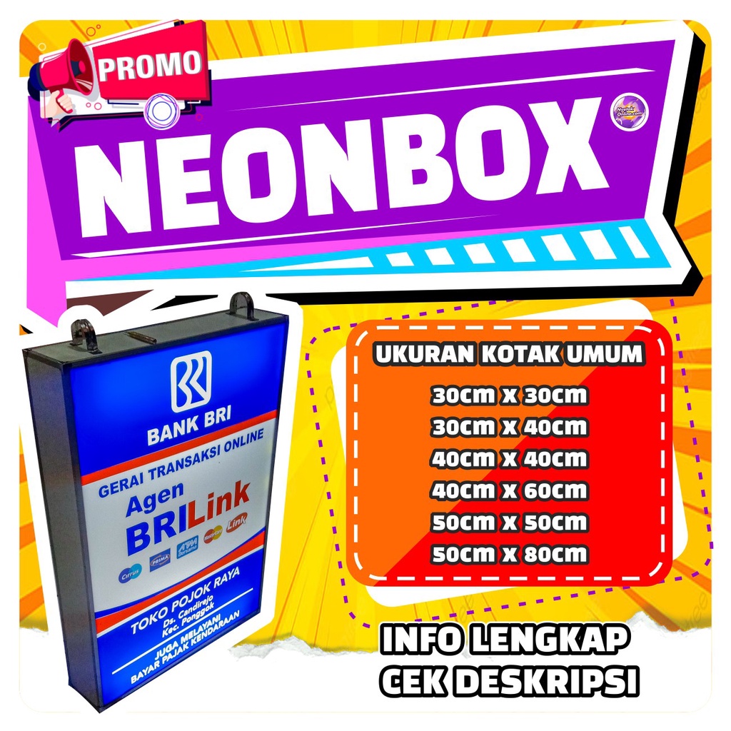 

NEONBOX ACRYLIC CUSTOM 2 SISI & 1 SISI