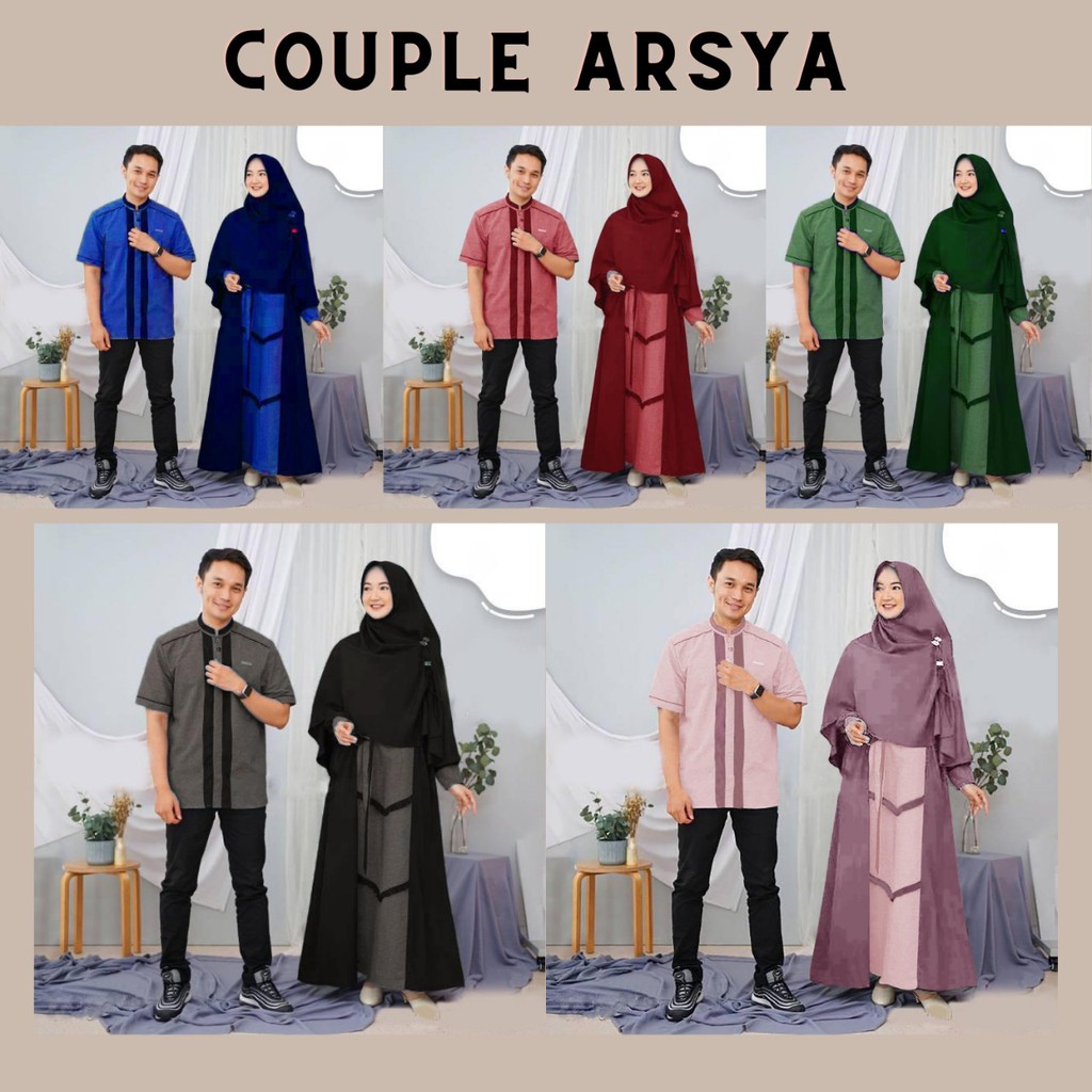 KUUPAKAI -  COUPLE ARSYA (DAPAT JILBAB) / COUPLE KONDANGAN / COUPLE MUSLIM