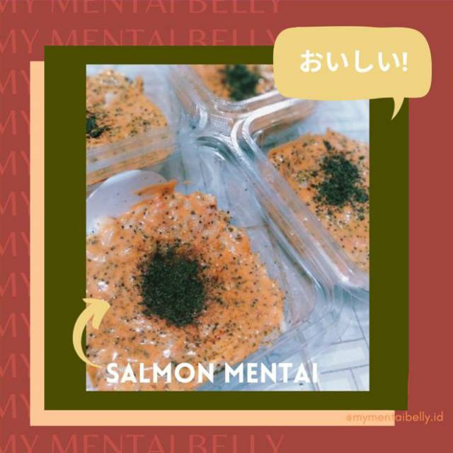 

SALMON MENTAI RICE ATAU NASI MENTAI SALMON TERENAK DAN TERMURAH,DENGAN VARIAN RASA DAN UKURAN!!