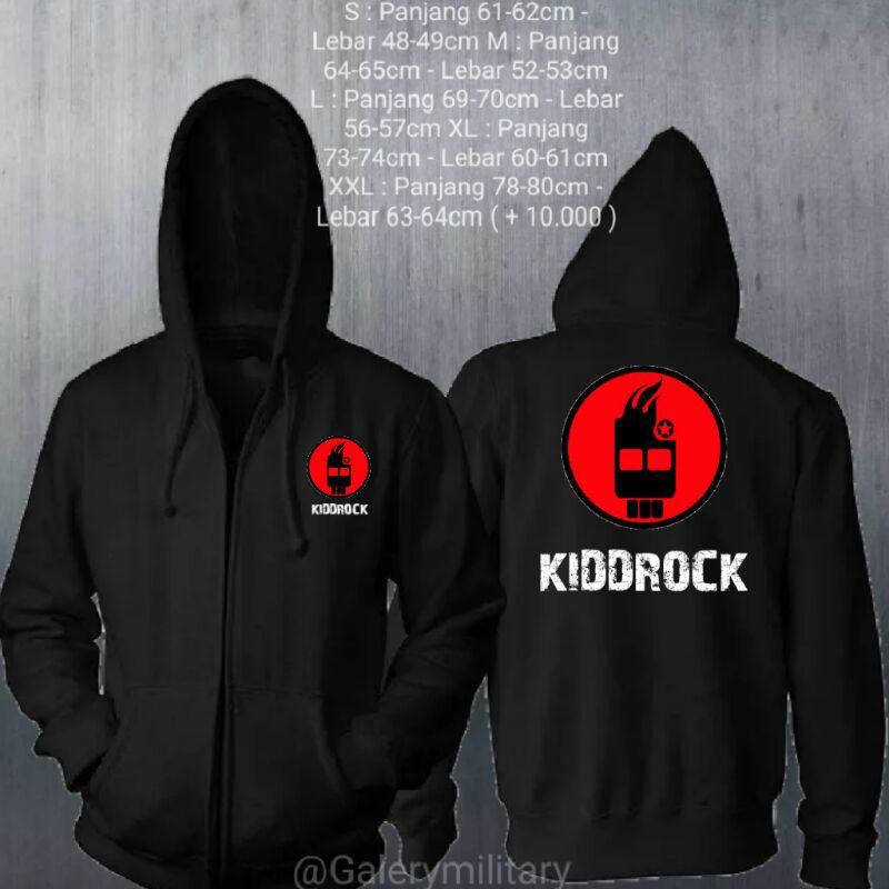 Jaket hoodie zipper KIDDROCK