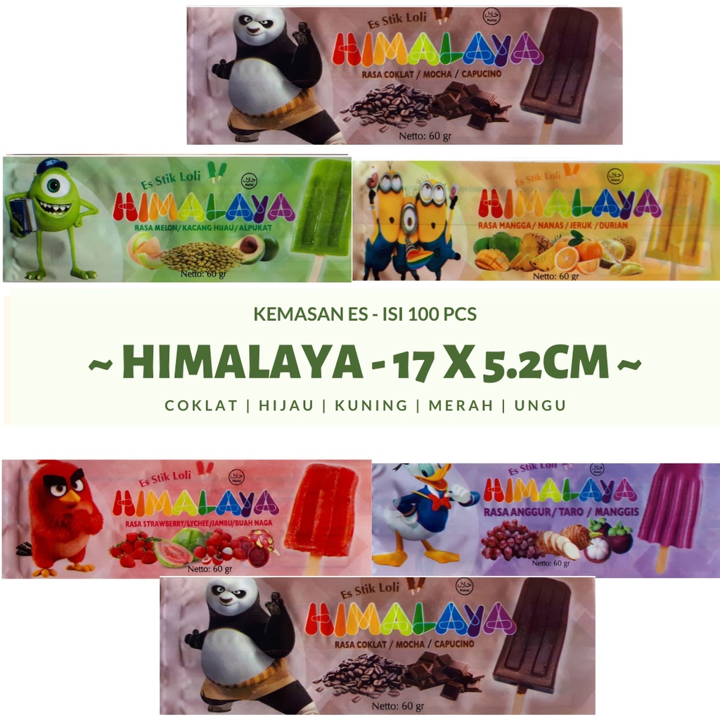 PLASTIK ES STIK BENING - PLASTIK ES CREAM UPIN IPIN - KEMASAN ICE CREAM
