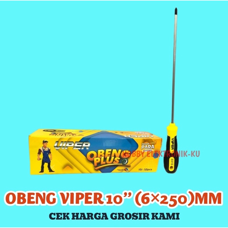 OBENG VIPER 10” 6x250MM