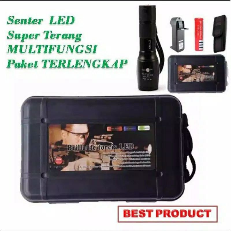 [ BISA COD ] Senter himalaya seri xml - 2  / senter led / senter tembak