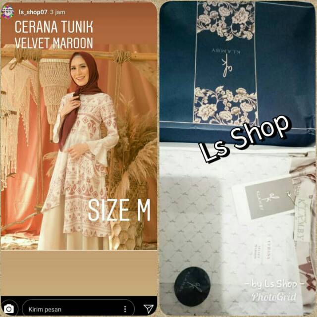 Cerana Tunik By Wearingklamby