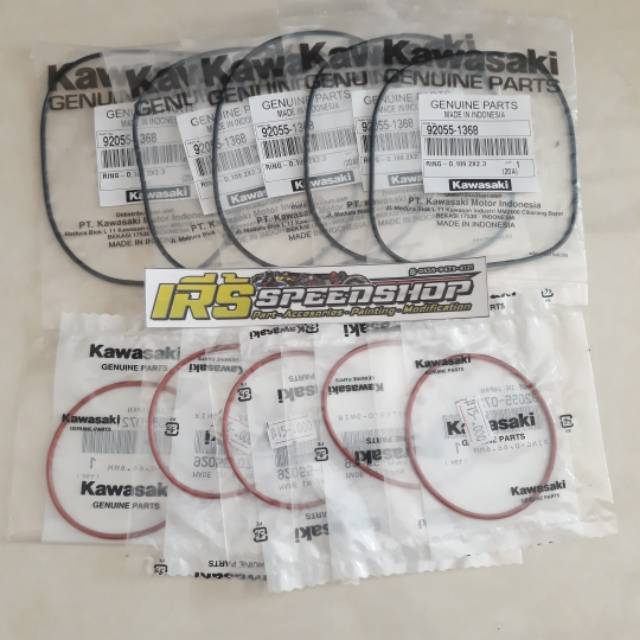 Oring head ninja paking oring head ninja paking merah hitam