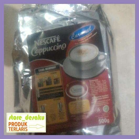 

57Ryr68- Nescafe Cappuccino Caramel 500Gr Cappucino Capucino 4E57Edu-