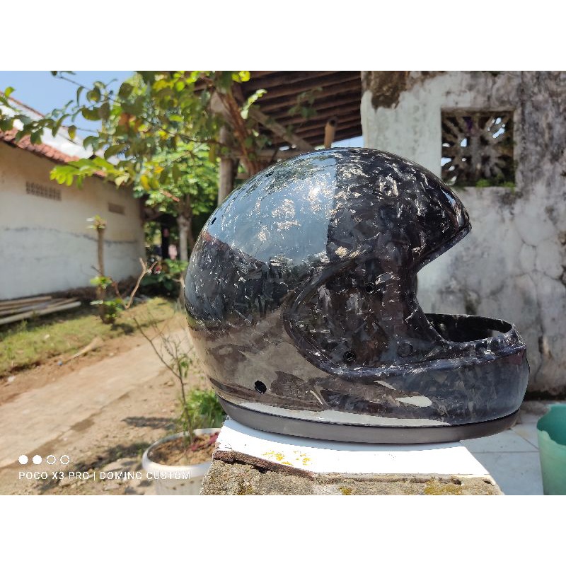 paket copy arai rx7x bahan carbon forged