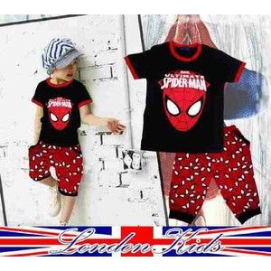 Baju Anak London Kids Spiderman / Dk Spiderman / Baju Anak Spiderman