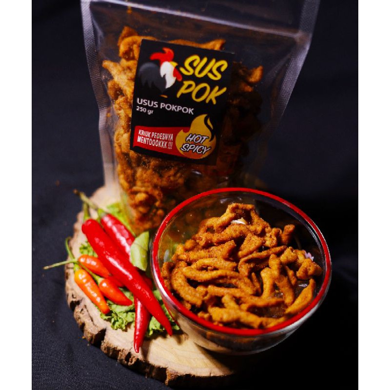 

SUSPOK uSUSPOKpok / Keripik Usus Pedas