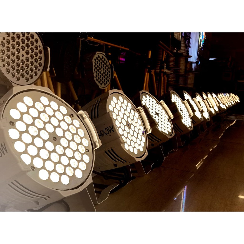 Par LED 54 X 3W Spesial Warm White