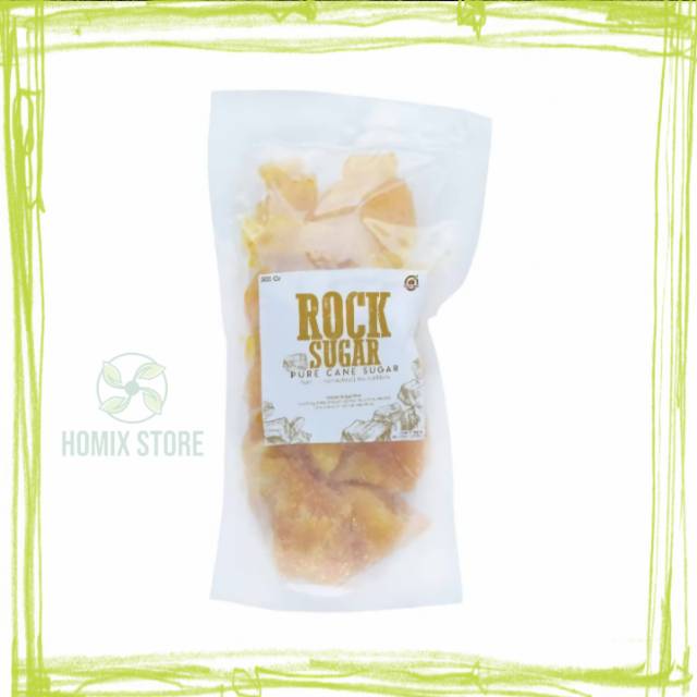 

GULA BATU KUNING NATURAL ROCK SUGAR 500 gr