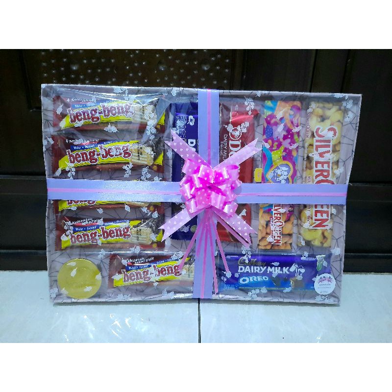 

hampers hemat/ boucket snack/ coklat/ hadiah/kado
