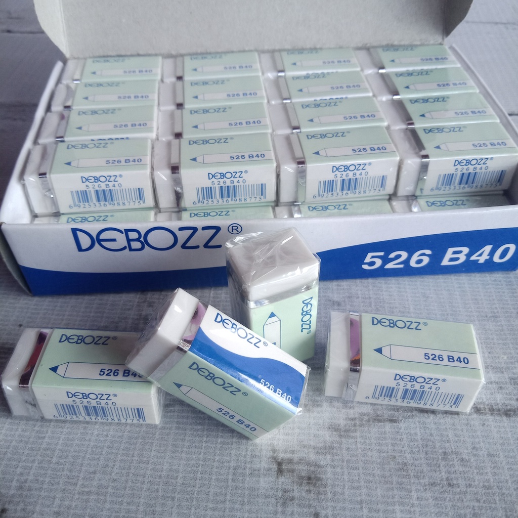 

Debozz Ecer Penghapus Pensil Warna Putih Murah ( 4pcs )