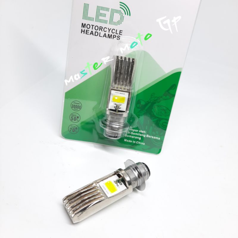 Bholam Led model tyto Ac/Dc bebek Lampu depan Led H6 bebek 2 sisi