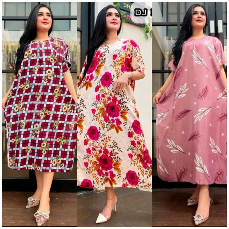 daster super Jumbo ld 140 murah - daster bahan rayon - paling murah se Dunia