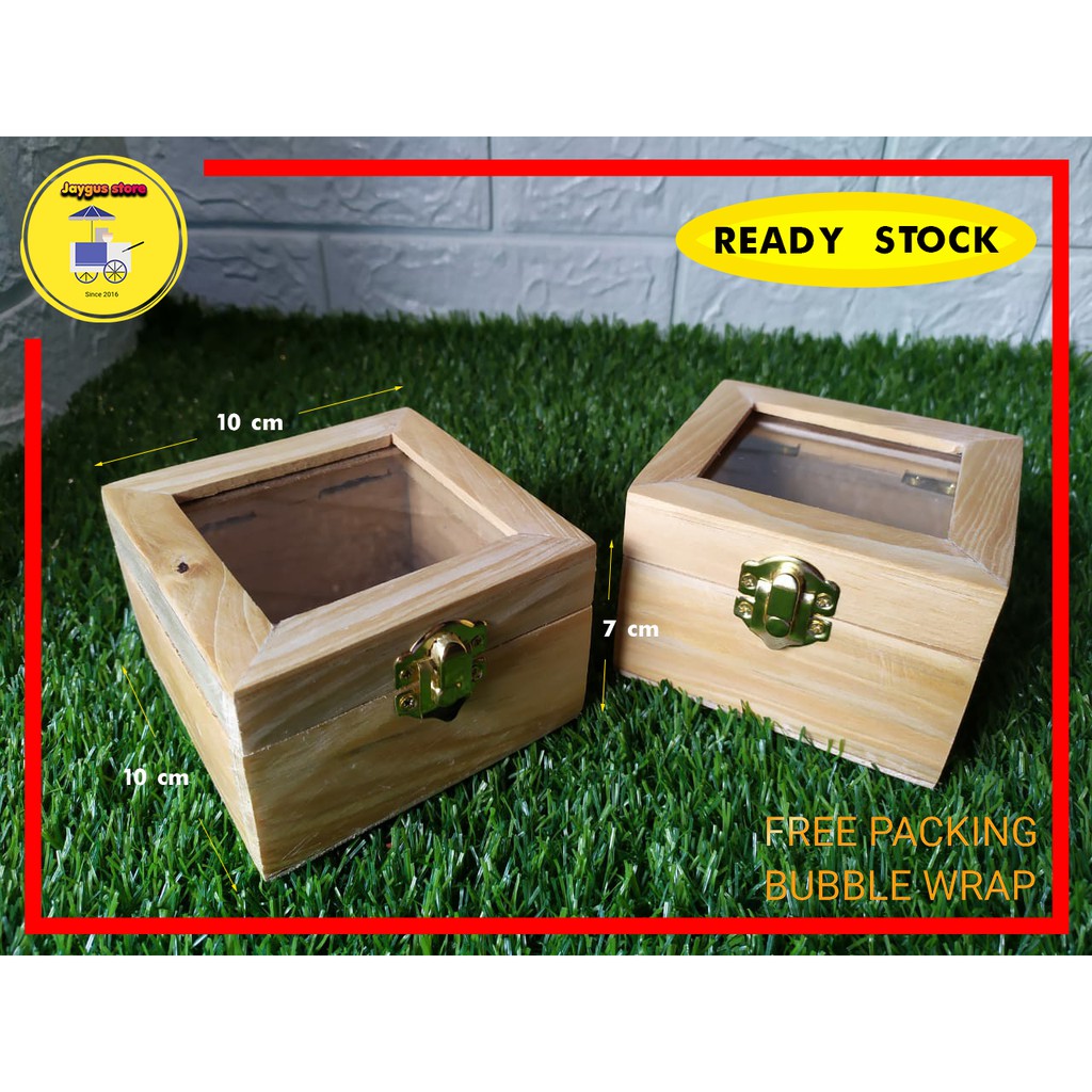 Kotak Mahar Kotak Mahar Uang Kotak Mahar Rustic Ring Box Kecil