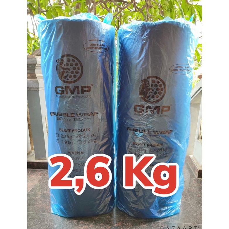 

tAe Bubble Wrap Merk GMP 2,6 KG x 50 MTR x 1,25 MTR