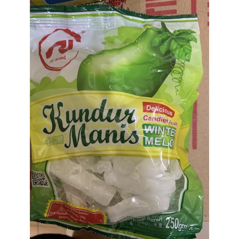 

Kundur Manis / Tangkwe / Candied Winter Melon 250gr