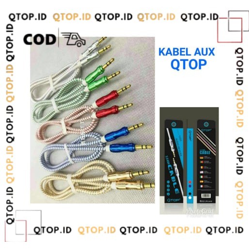 QTOP Original KABEL AUX 1x1 Premium Quality [COD]