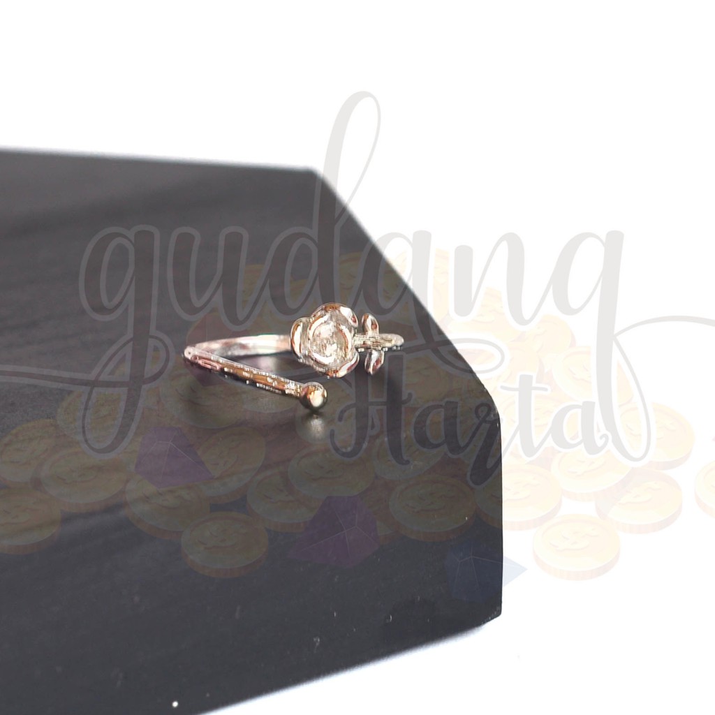 Cincin Rose and Thorn Unik Lucu Cantik Mawar GH 206112