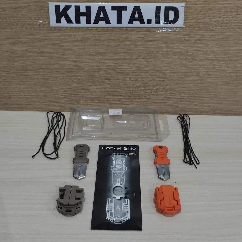 Pocket Shiv Mini Cutting Tool / kalung Pisau Mini