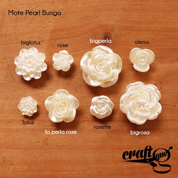 Mote Pearl/Mutiara Bunga