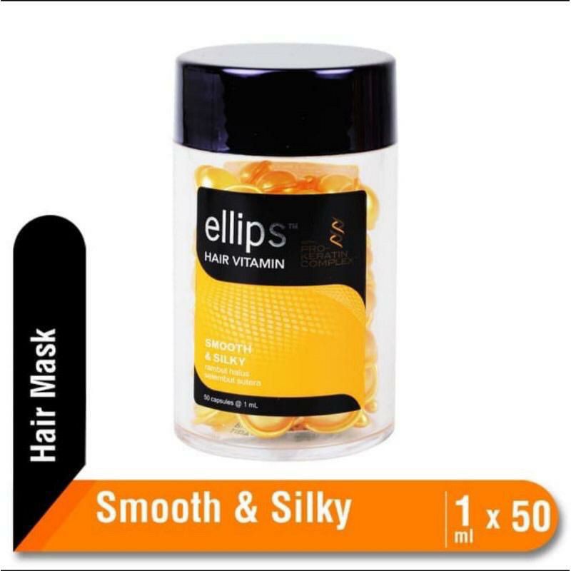 Ellips Vitamin Rambut Botol isi 50 kapsul ~ Elips botol ~ Original 100%