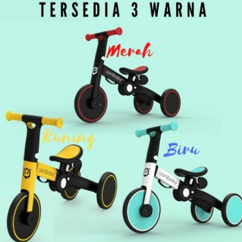 sepeda anak baby bayi / balance bike UONIbaby dgn tongkat