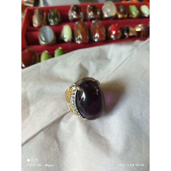 CINCIN BATU AKIK KECUBUNG BRAZIL (N)