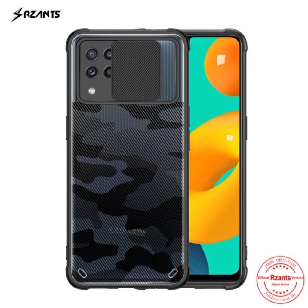 RZANTS CAMO Camera Slide SAMSUNG M32 A22 4G 5G Case Cover