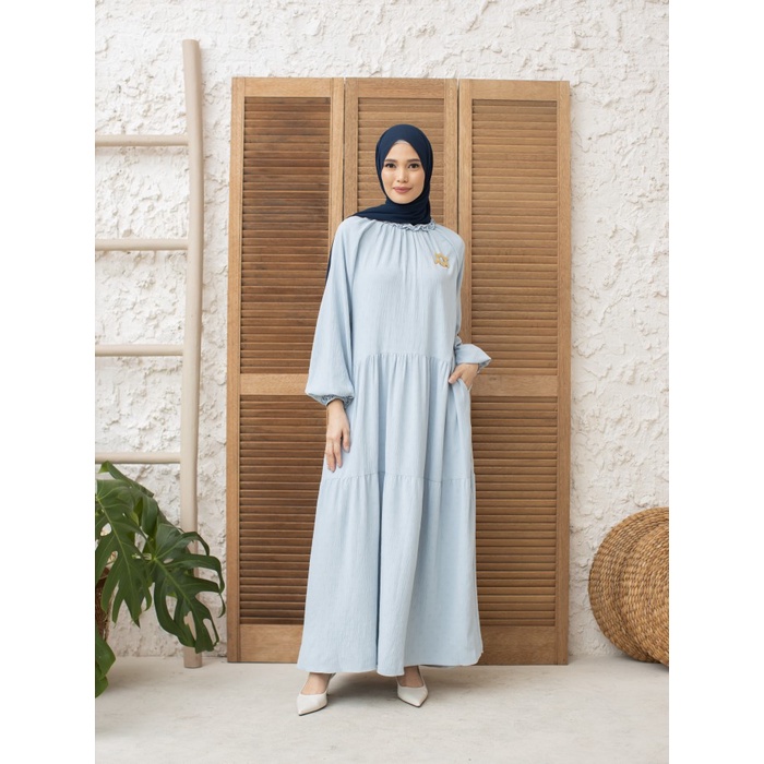 Sabrina Dress Skylight - Klamby Original