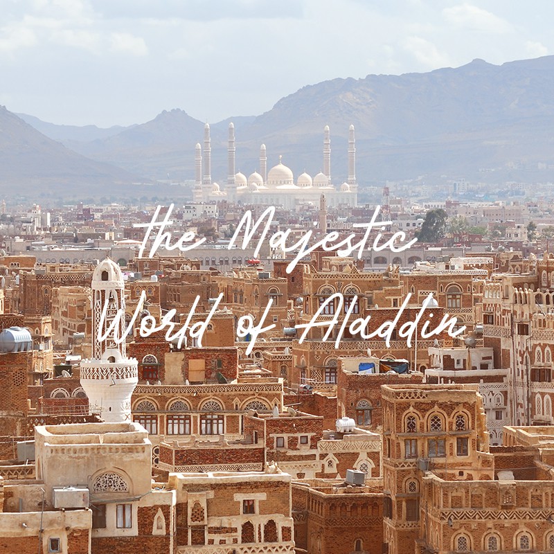 The Majestic World of Aladdin - REED DIFFUSER 100ml - pengharum kamar/ruangan sniff-3