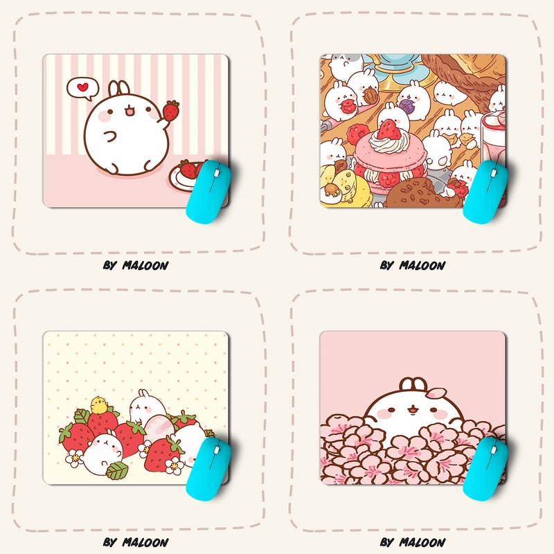 Mouse Pad Mousepad Cute Molang 1