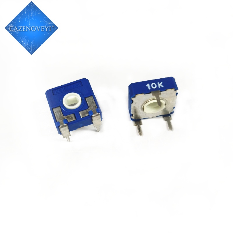 5pcs potentiometer ACP CA14NV15 10K RT3.52 Tipe D hole adjustable 10K