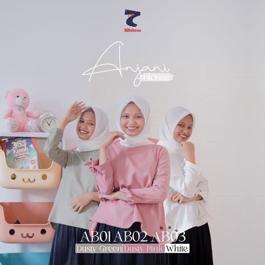 CUTEKIDS BILHIKMA// Anjani Blouse Baju Atasan Remaja By CuteKids // Baju anak kualitas : peci tunik 