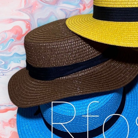 TOPI PANTAI ANAK BAYI BOATER HAT-Coklat tua