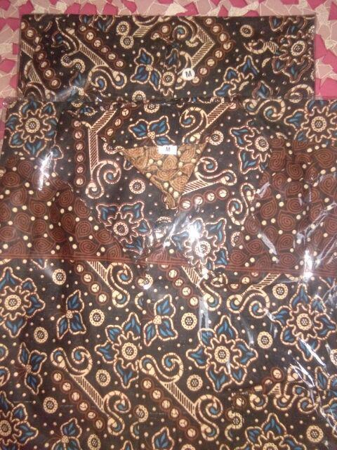 Batik Dolby Dolbi Dobby Doby Tenun Sutra Tulis Katun Atbm Baton Sarimbit Couple Pkl Hem Sogan Srg30x
