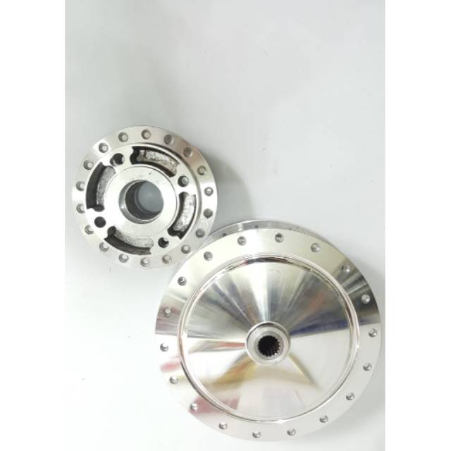 tromol crum mio sporty miosoul mio smile/tromol satu set crome depan belakang