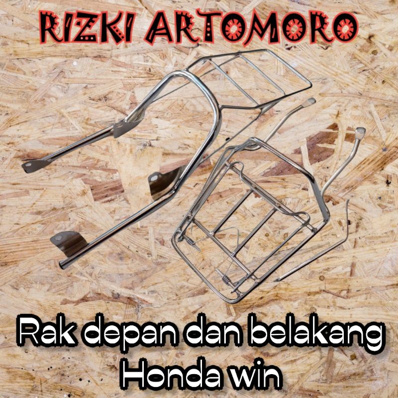 rak depan Honda win behel behel keranjang depan Honda win super tebel
