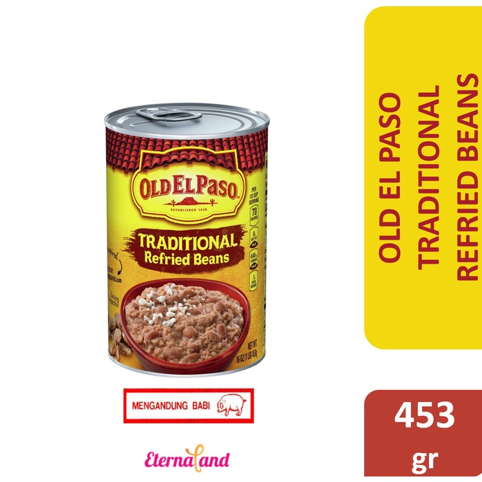 

Da202X6 Old El Paso Beans - Oep Beans Kacang Impor - Fat Free Xa20X1