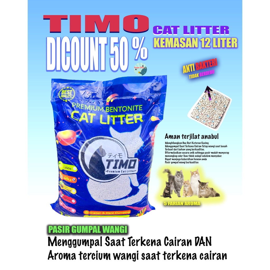 12 LITER-PASIR GUMPAL WANGI TIMO