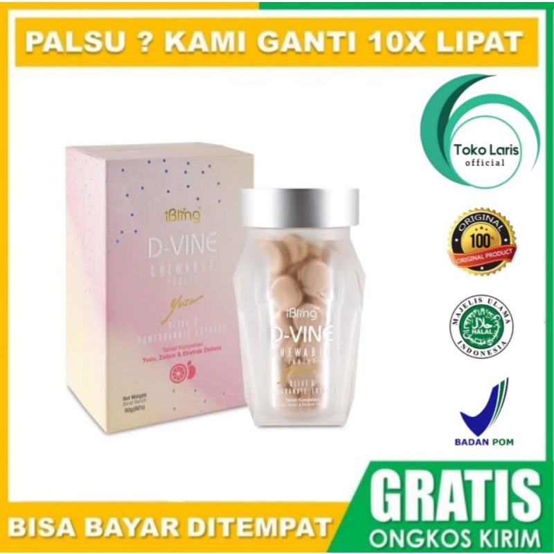 D-VINE D vine Dvine collagen candy permen original dijamin asli