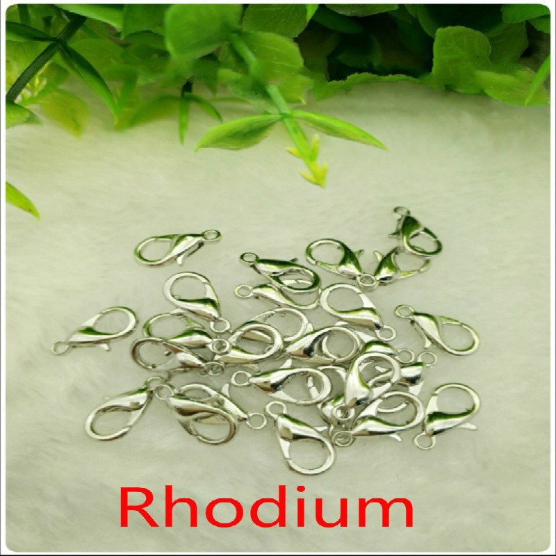 ISI 10PCS LOBSTER CLAPS BAHAN KERAJINAN TANGAN DIY 10MM 12MM 14MM